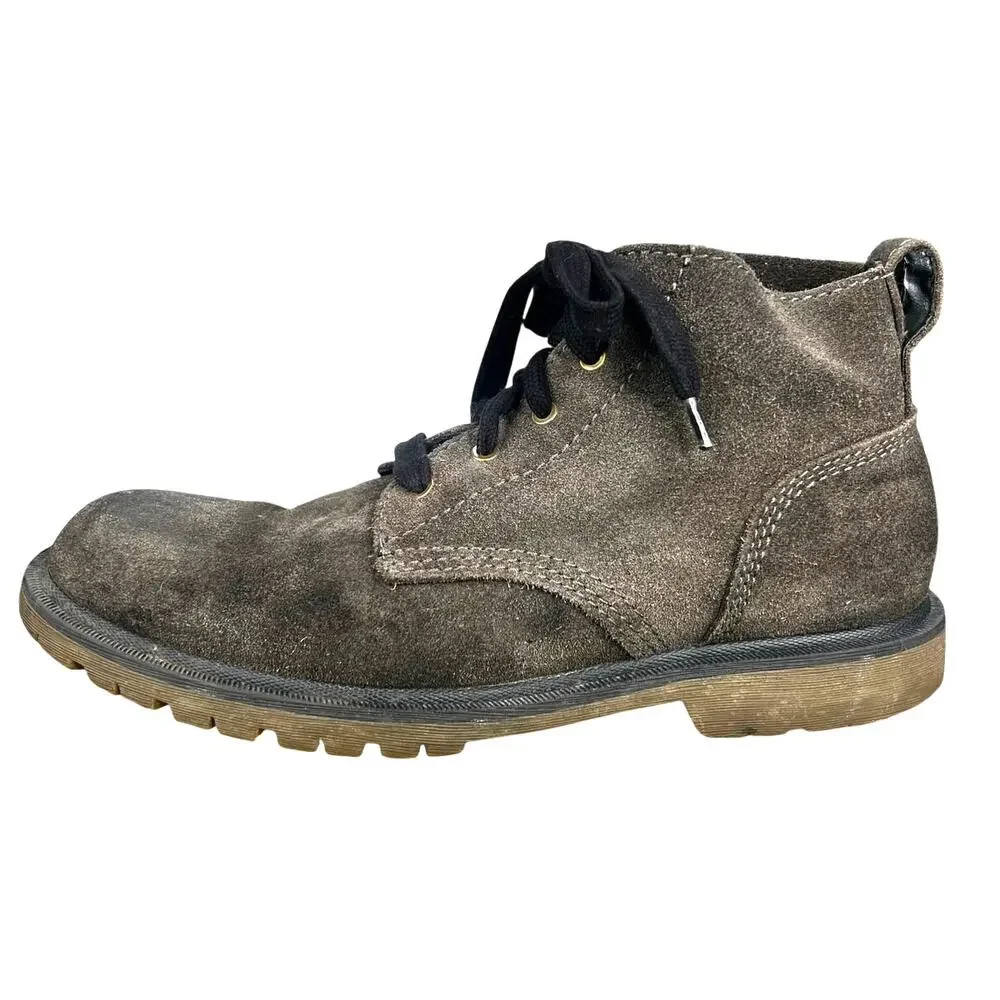 Frye & Co Men’s Ranger Grey Suede Chukka Boots Size US 10.5